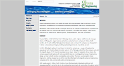 Desktop Screenshot of greenengineering.com