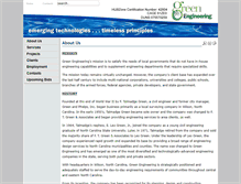 Tablet Screenshot of greenengineering.com